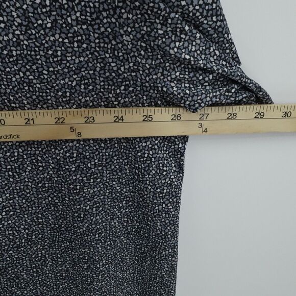 Ben Hogan Shirt Mens 2XL Gray Geometric Golf Polo Stretch Preppy Casual - Picture 4 of 12